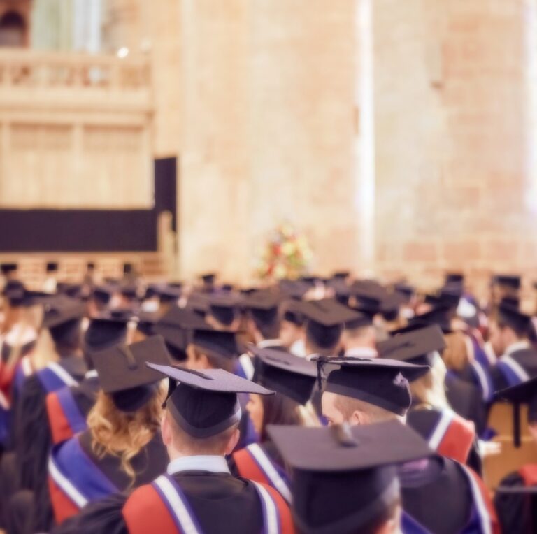 Student graduates