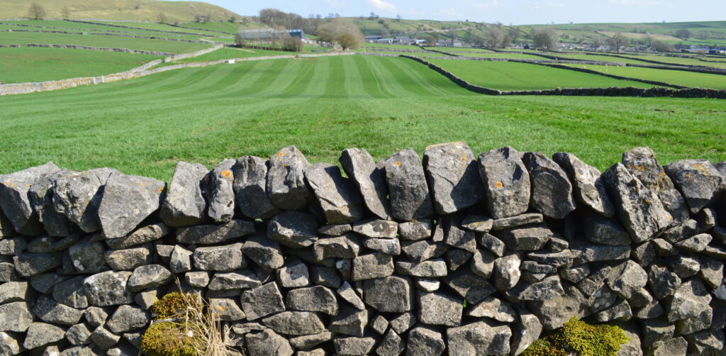 Dry-stone wall